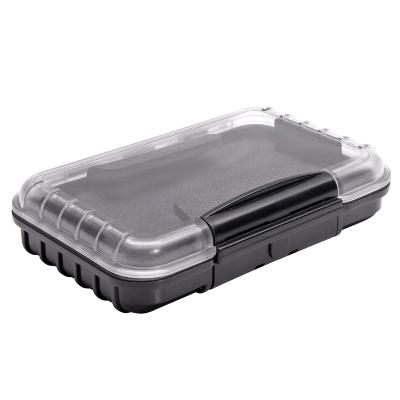 OUTDOOR case in black/transparent with foam insert 135x75x20 mm Model: 200
